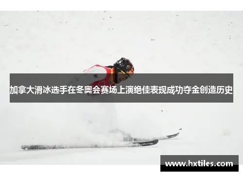 加拿大滑冰选手在冬奥会赛场上演绝佳表现成功夺金创造历史